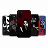 Чехол для телефона Scream с призрачным лицом для Samsung S 20 21 22 23 Lite Plus Ultra Прозрачный чехол для мобильного телефона Funda
