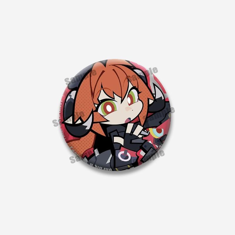 Zenless Zone Zero Game Role Brooch Angels of Delusion AOD Cartoon Badge for Backpack Clothes Hats Decor Jewelry Pins Accessories
