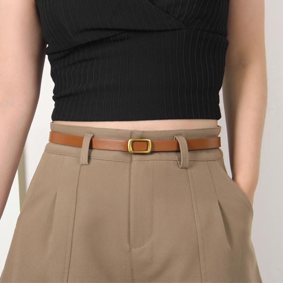 Ремень женский из искусственной кожи, регулируемая длина, пояс в стиле ретро, декоративный ремень для джинсов, повседневная одежда для офиса и вечеринок