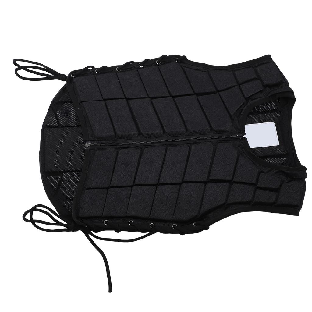Equestrian Horse Vest Unisex Equestrian Protective Vest Comfortable Horse Riding Vest Zipper Closure for Boys Girls