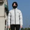 Li Ning Color Block Letter молния воротник стойка удобная дышащая универсальная короткая хлопковая куртка мужская куртка белая AJMU219-2