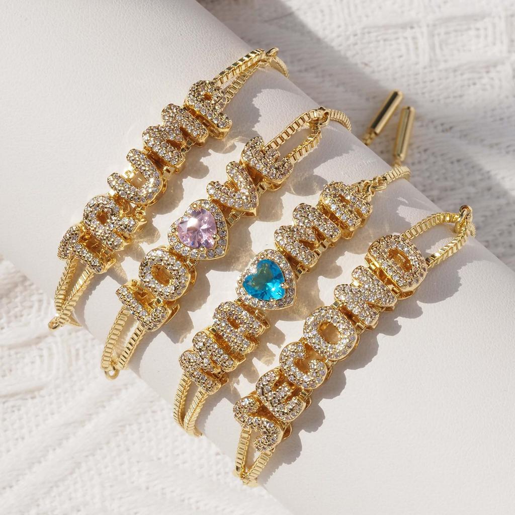 Европейский бестселлер: Браслет MAMA LOVE с позолотой в форме сердца – Идеальный подарок на День матери