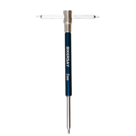 2/2.5/3/4/5/6/8/10 мм Велосипедный Т-образный шестигранный ключ 3-сторонний Т/L-образный со скользящим верхом и вращающейся гильзой Шестигранный ключ Инструменты для ремонта и обслуживания велосипеда