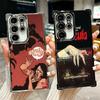 Готический вампир Алый Арт Покрытие Чехол для телефона Для Samsung Galaxy S24 S25 FE S26 Edge S23 Ultra S22 S21 Plus S20 Противоударный Airaba