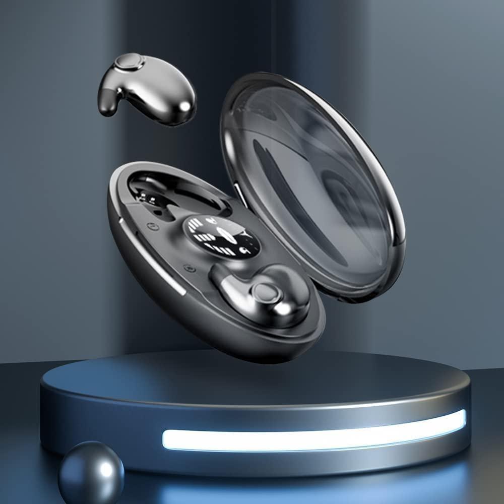 Невидимый беспроводной наушник для сна Bluetooth 5.3 Скрытые наушники Легкие Водонепроницаемые Шумоподавляющие Наушники с сенсорным управлением