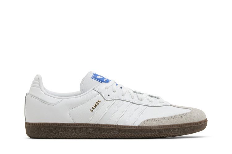 adidas Samba Cloud White Blue Gum