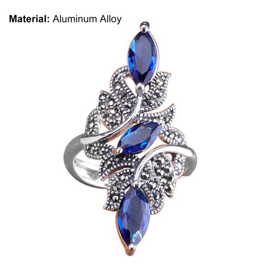 Изысканное кольцо Прочные аксессуары Не выцветает