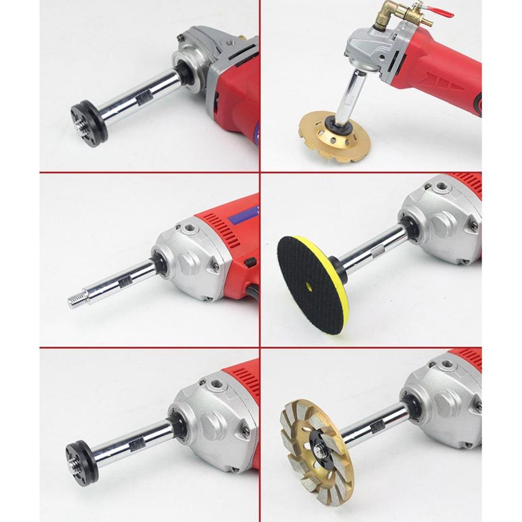 1 шт. Удлинитель для УШМ из стали 45#, Соединительный стержень, Адаптер, Стержень M14