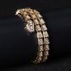 Electroplated Real Gold Spirit Snake Bracelet - Exaggerated Europe & America Style