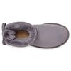 UGG Короткие зимние сапоги Bailey Bling Bow женские фиолетово-серые 1120864-SHA