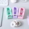 Пластиковый диспенсер для ленты, офисный настольный держатель ленты, резак, школьные канцелярские принадлежности, офисные принадлежности, аксессуары, упаковочные инструменты