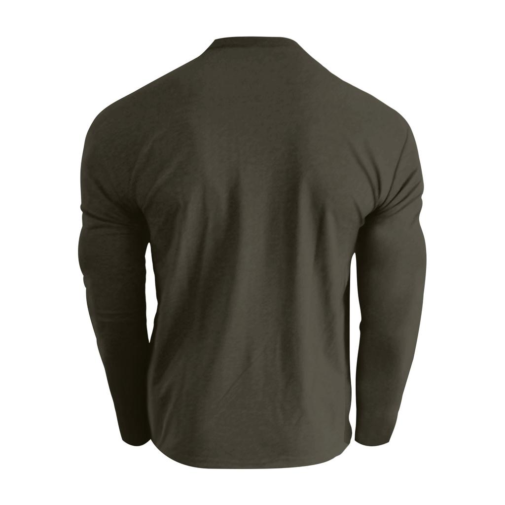 Мужская футболка с длинным рукавом, рубашка с круглым вырезом, мужская повседневная футболка