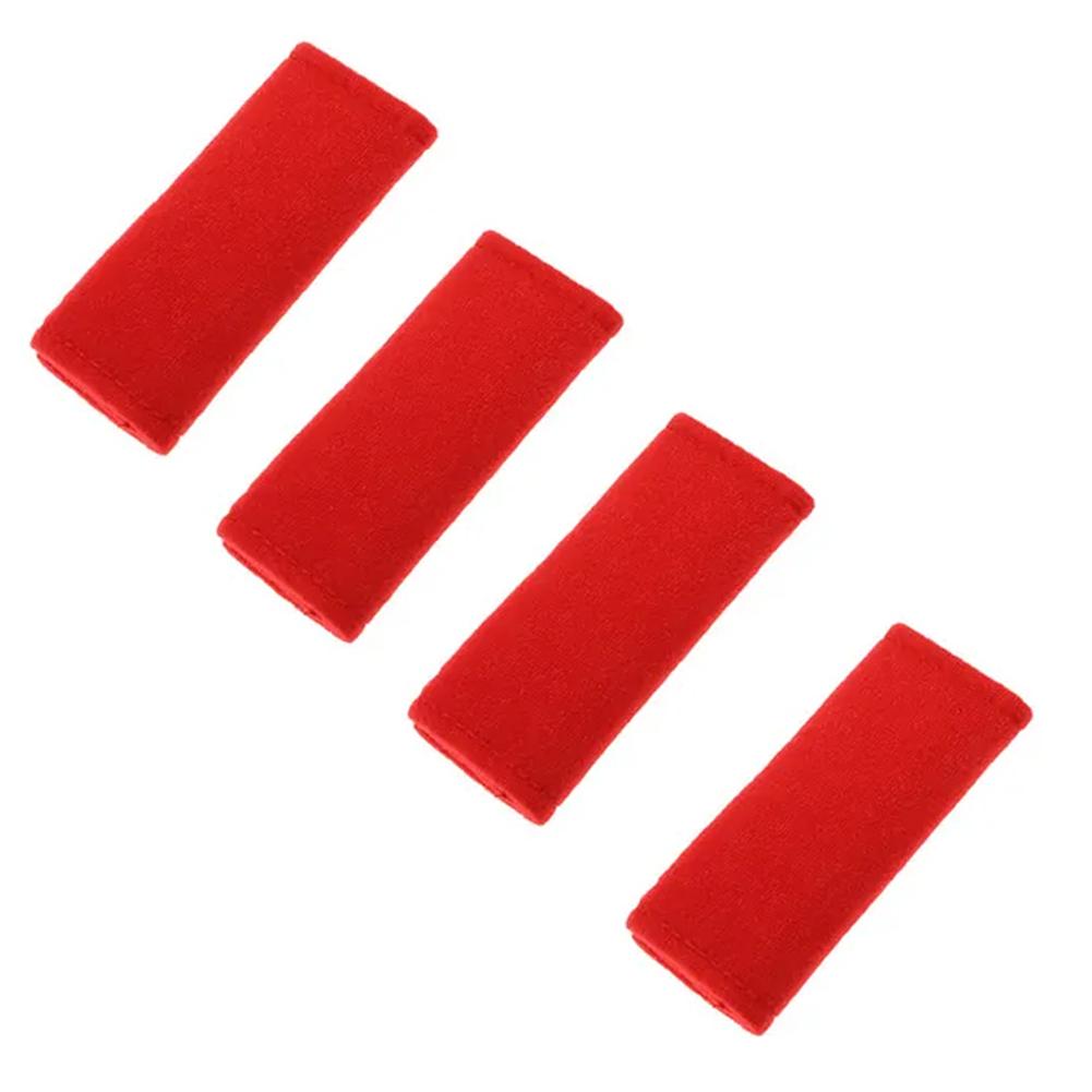 4 шт. защитный чехол для ручки двери автомобиля, однотонные аксессуары для ручек, чехлы для салона автомобиля из мягкой замши, защитный потолок Co V8D6