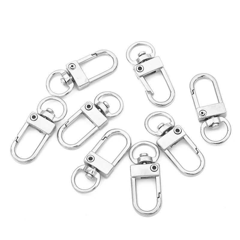 Товары для вечеринок, ручная работа, 5 шт./лот, изготовление ювелирных изделий для брелока, популярного браслета, застежки-карабин, фурнитура, аксессуары для украшений, крючки, сделай сам