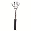 Adjustable Stainless Steel Back Scratcher with Retractable Claw for Portable and Convenient Massage and Tickle Relief