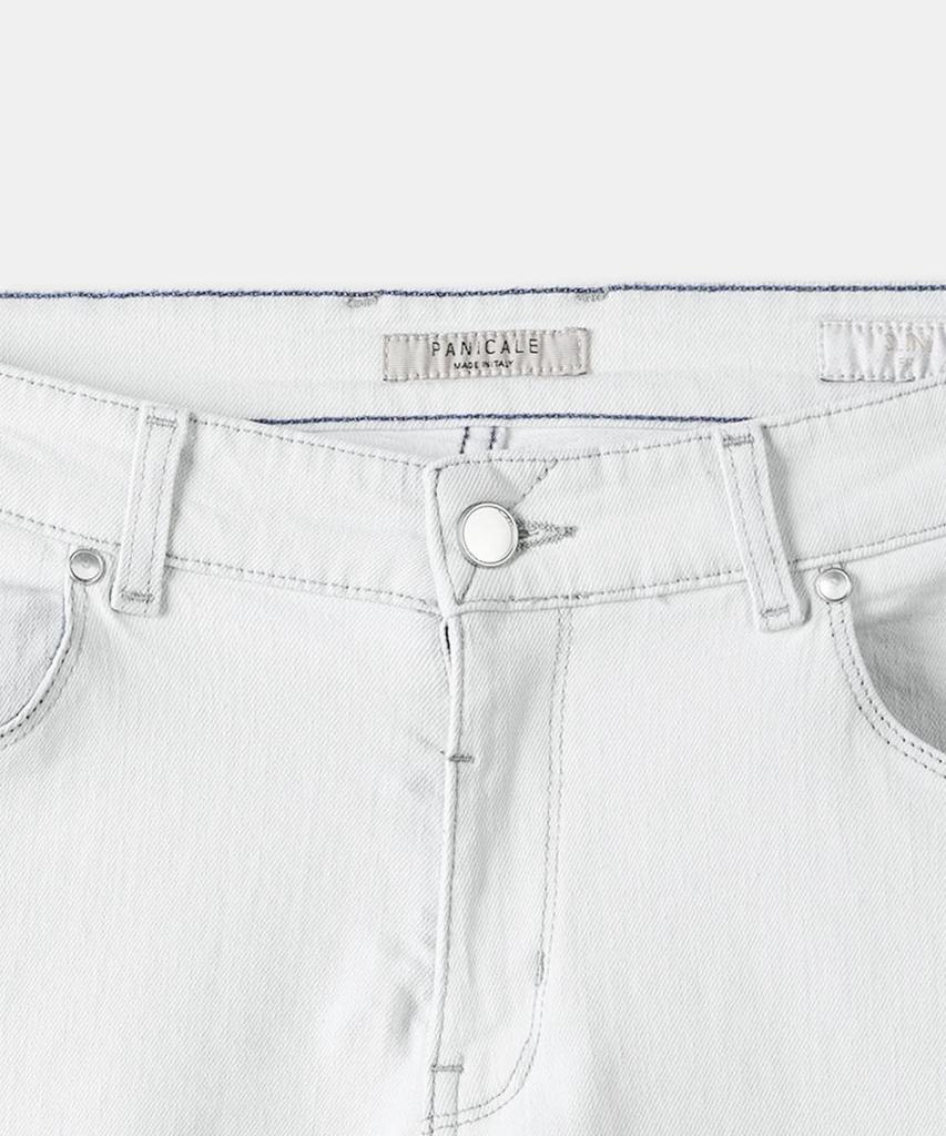 PANICALE Slim Fit Washed Denim Jeans [Light Blue]