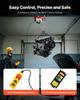Electric Hoist Crane Winch 1320 lbs 328 ft Wireless & 14 ft Wired Remote