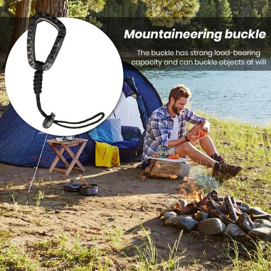 Ремешок-карабин, круглый шнур, сверхпрочный ремешок с защитной отрывной пряжкой, съемная пряжка, ремешок с защитой от потери