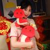 Плюшевые игрушки-змеи Золотая монета Мультяшные животные Набивная кукла Маскот Подарок на День защиты детей