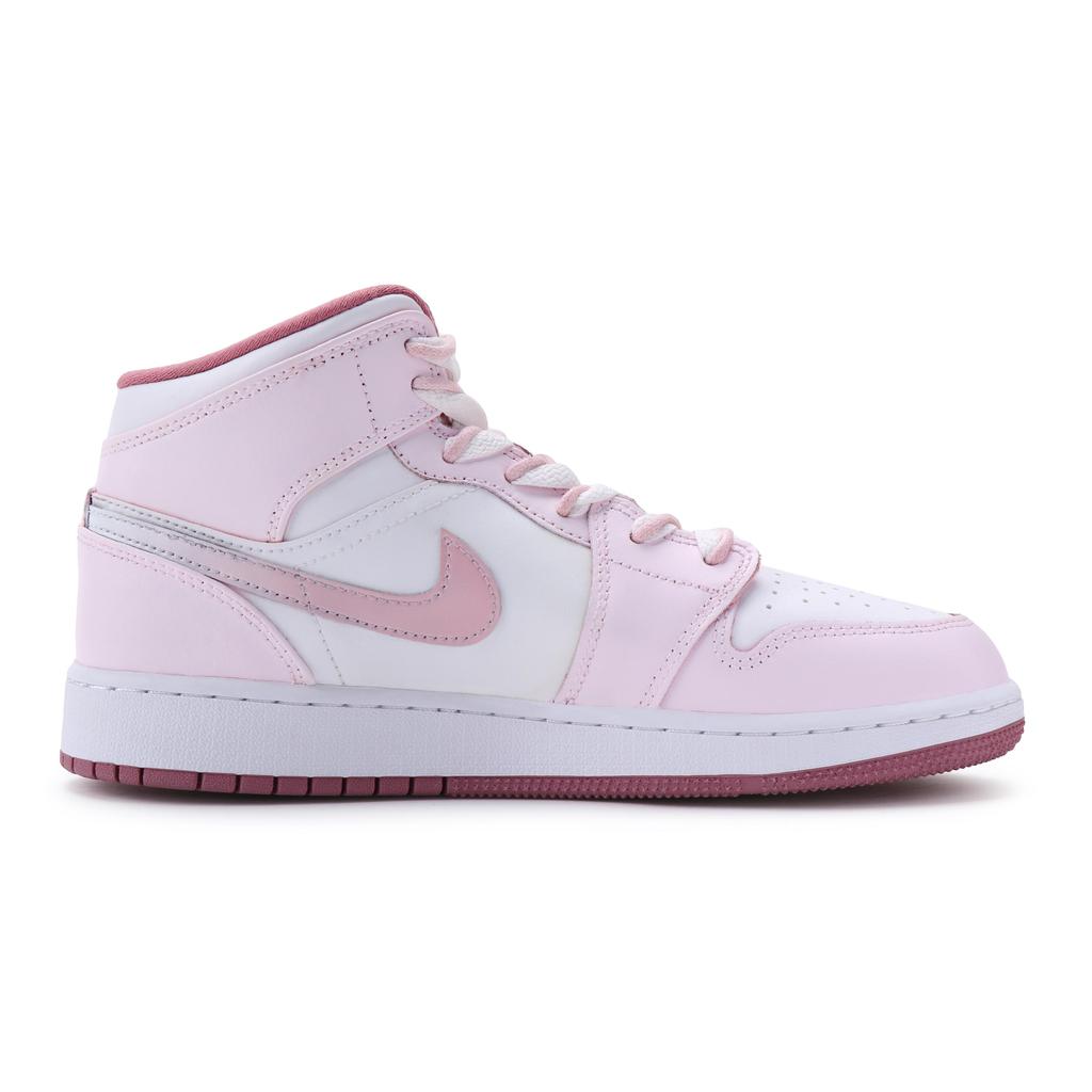 Jordan Air Jordan 1 Винтажные Баскетбольные Кроссовки Женские Средние Белые DQ8423-616(Команда80-)