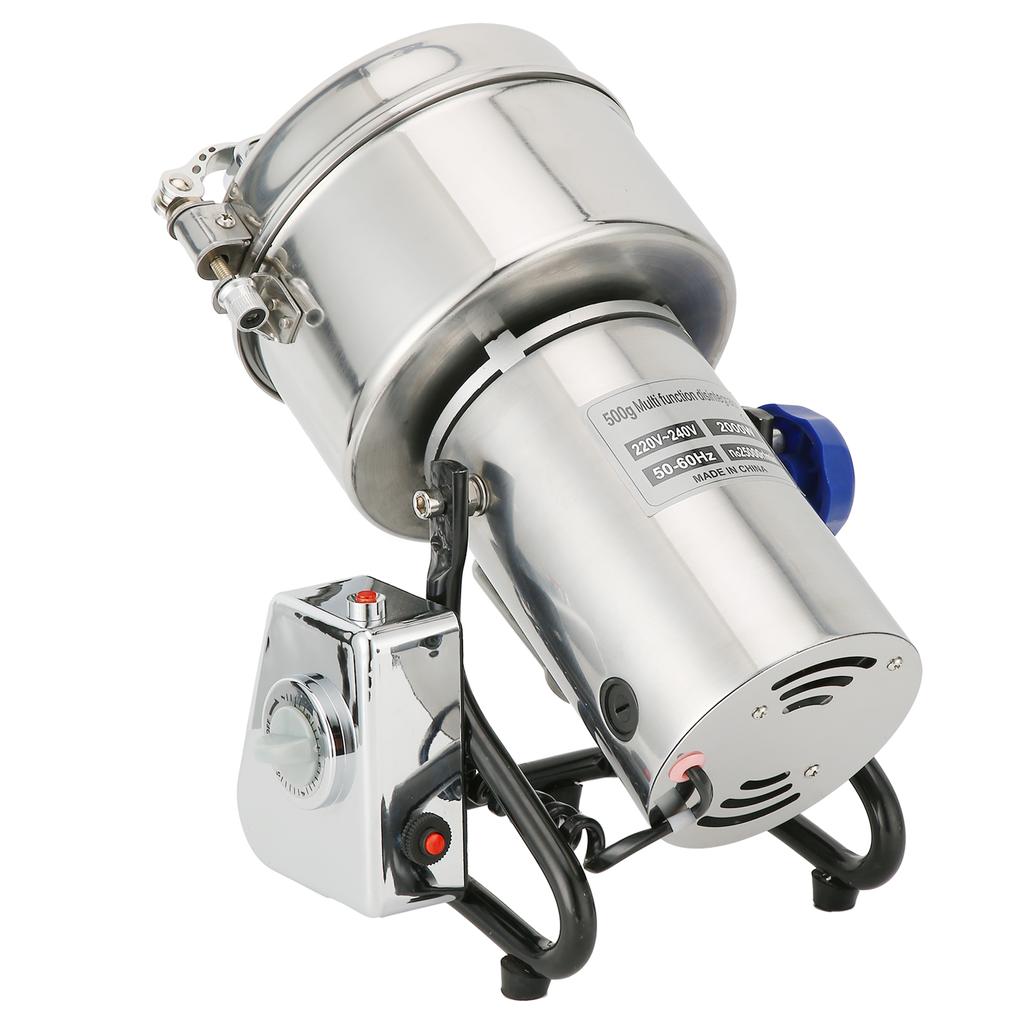 2000W Grain Mill Electric Grinder Stainless Steel Mill Grinder Powder Machine for Herbs Corn Sesame