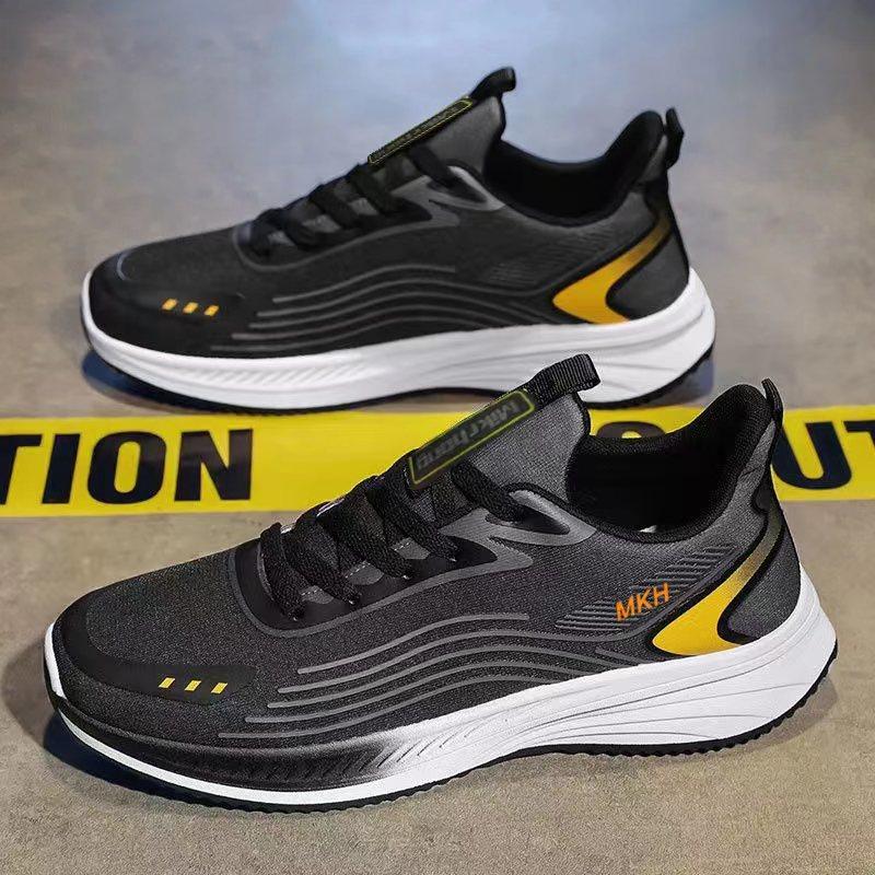 Модная спортивная обувь мужская 2024 новая сетчатая дышащая универсальная повседневная обувь корейская версия трендовые низкие легкие кроссовки