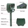 Waterproof Motion Sensor Ultrasonic Animal Repeller Solar Powered  For Bat Mouse Squirrels Racoon Skunk In Garden Outdoor & Yard
