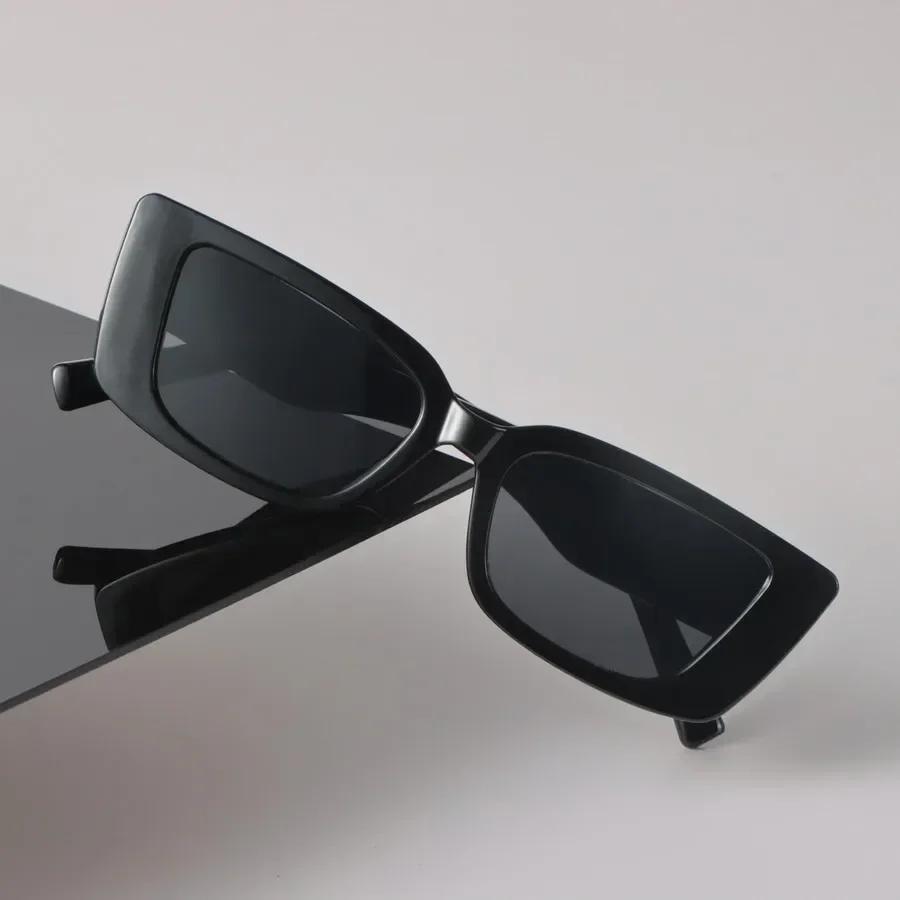 Casual Retro Cat Eye Sunglasses Women Men Vintage Square Female Male Glasses Small Frame Fashion