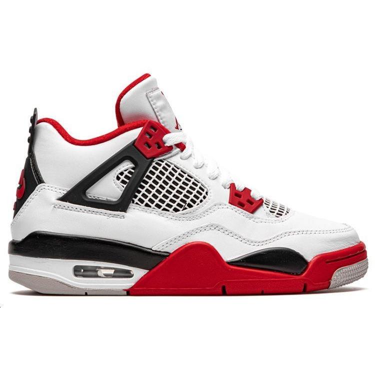 Jordan 4 Retro Fire Red 2020 GS 408452-160