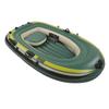 Green PVC Inflatable Boat 2 Person Inflatable Kayak Canoe with Pull Rope Fishing Drift Diving Tools