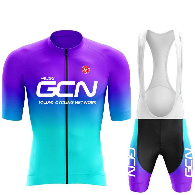 2024 RAUDAX GCN летняя одежда для велоспорта на шоссейном велосипеде, мужская джерси с короткими рукавами для велоспорта, триатлона, горного велосипеда, спортивных велокостюмов