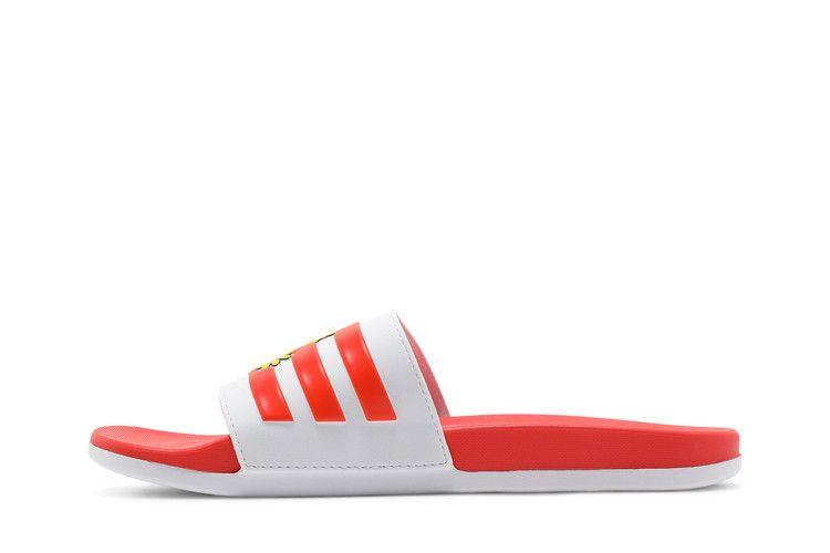 Women's Slides adidas Adilette Comfort Slide The Simpsons Lisa (Women's) Cloud White/Cloud White/Core Black