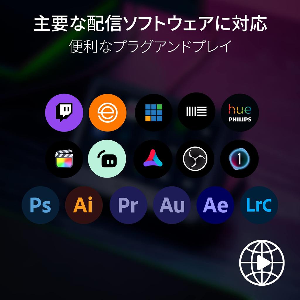 Razer Stream Controller Magnetic Stand PC Mac Stream Controller X by Japanese Authorized ° Anti-slip [Guaranteed Distributor]