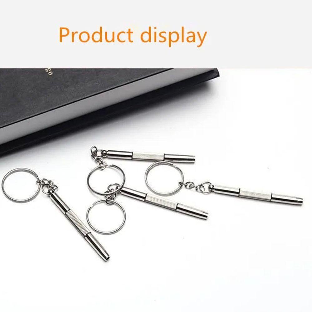 Precision Mini Tools Small Screwdriver Multi-functional Screwdriver With Keychain Manual Tools