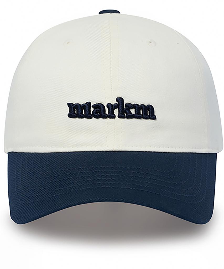 Двухцветная бейсболка MARKM с базовым логотипом (Mjanh0321)