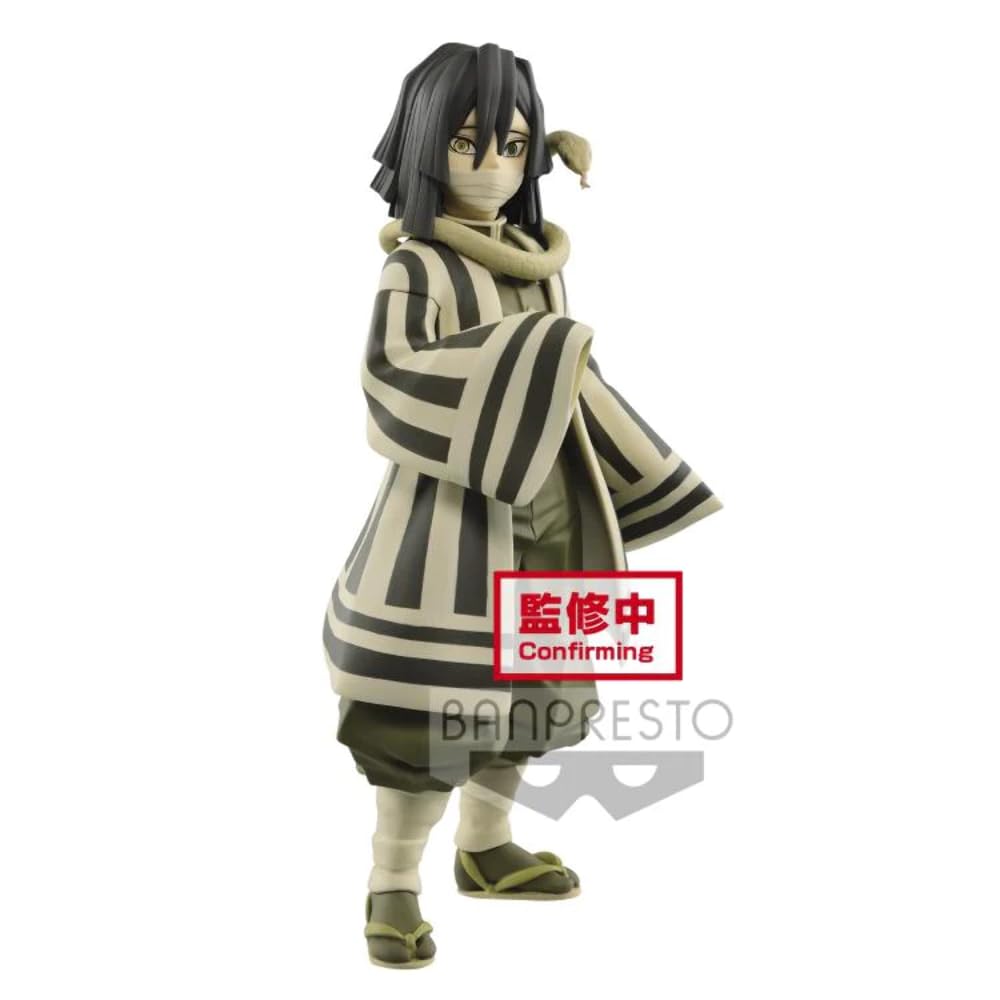 BANPRESTO Demon Slayer: Kimetsu No Yaiba Figure Kizuna No Sou Suteriku No Kata Iguro Obanai Sepia Color Ver.