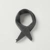 Todd wool knit scarf_charcoal