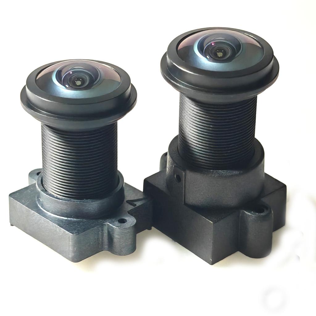 1.37mm F1.6 200° Ultra Wide Angle M12 Fisheye Lens OKS-3058-A69-650IR Waterproof for 5MP 4K 360° Panoramic Car ADAS CCTV Camera