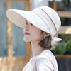 Summer Breathable Foldable Wide Brim Bucket Hat Empty Top Cap Panama Hat Sun Cap