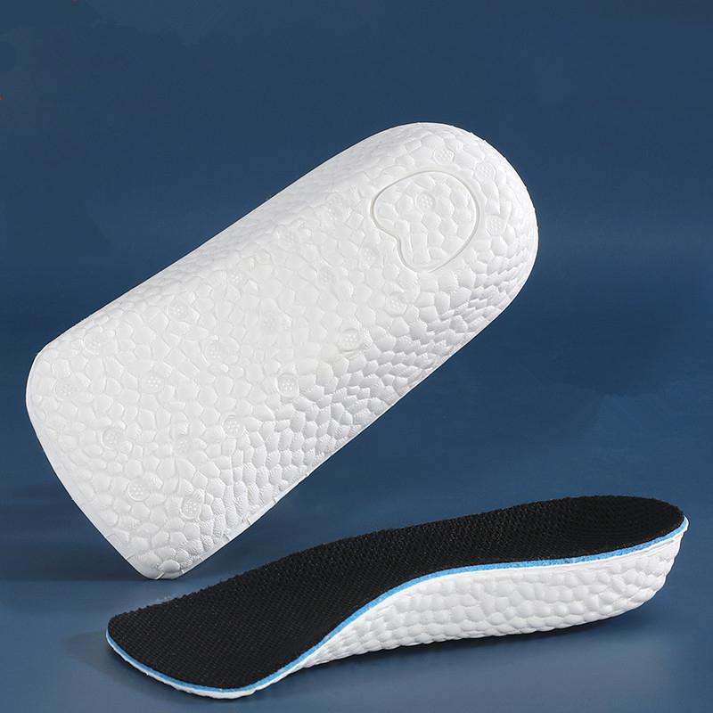 Стельки, увеличивающие рост, для мужчин и женщин, ортопедические стельки с поддержкой свода стопы, кроссовки, подъёмник каблука, подушечки для обуви из пены с эффектом памяти