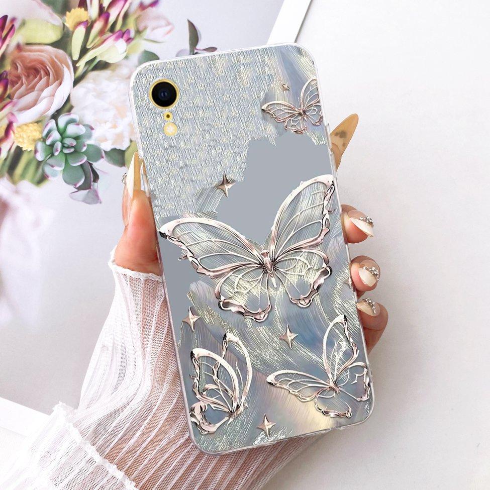 Phone Casing For iPhone XR Cover Fashion Cartoon Cute Funny Painted Silicone Case A2107 A2108 A2105 A2106 A1984