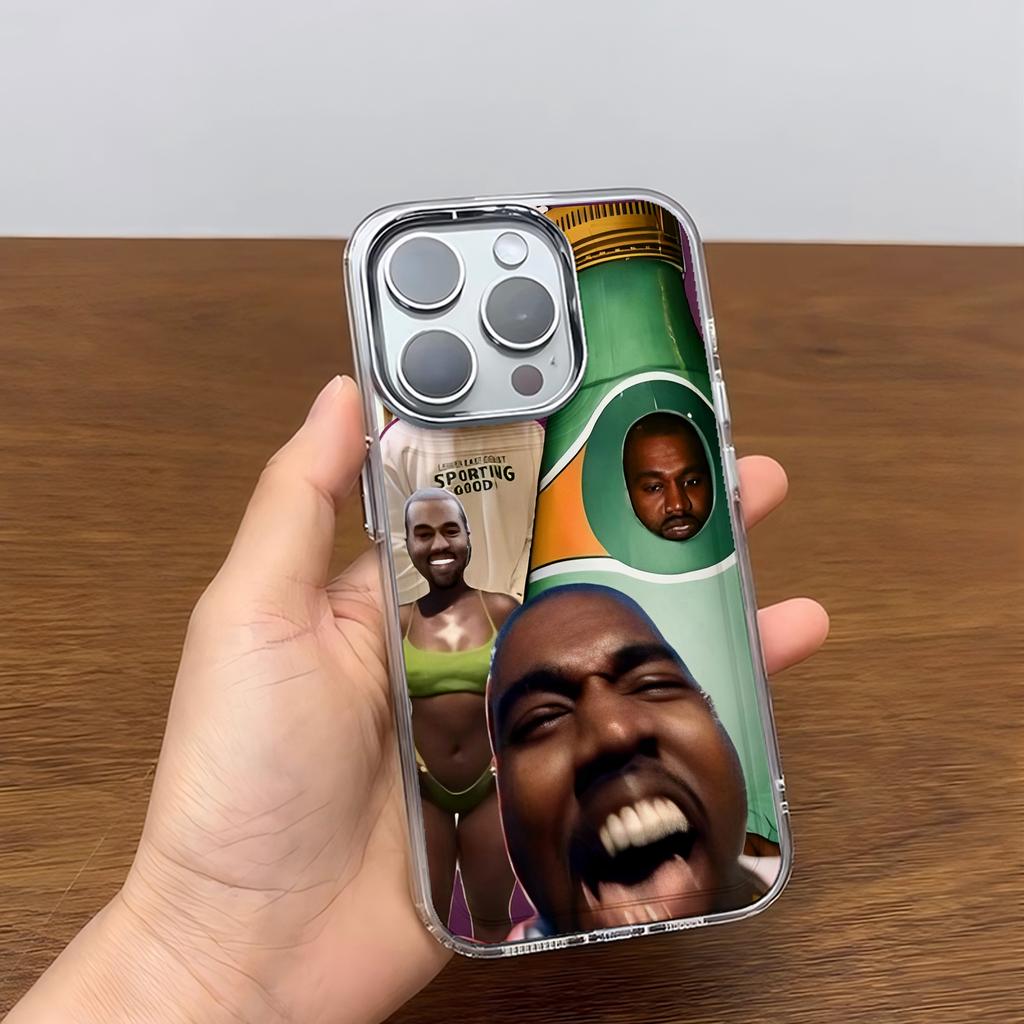 Funny cartoon Kanye West YE Phone Case For Google Pixel 10 9 8 7 8A 9A XL Pro 4G 5G Transparent Soft Silicone TPU Back Cover