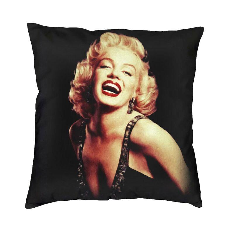 Поп-арт Золотой Уорхол Монро Мэрилин Пледы Наволочки Украшение 3D Печатный Чехол на подушку для стула Постельное белье Офисная наволочка