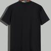 Men's Printed Polyester Short Sleeve T-Shirt, Quick-Dry Breathable & Lightweight, Ideal for Summer Outdoor
