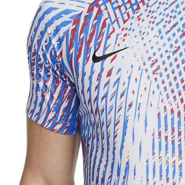 Nike Футболка с коротким рукавом и принтом логотипа, круглый вырез, мужские футболки, разноцветные DN2917-101