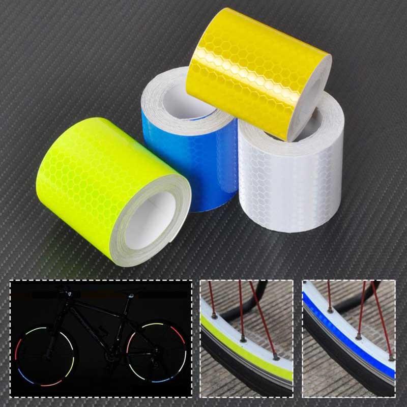 5 см * 3 м предупреждающая защитная полоса для автомобилей светоотражающая наклейка клейкая лента заметность