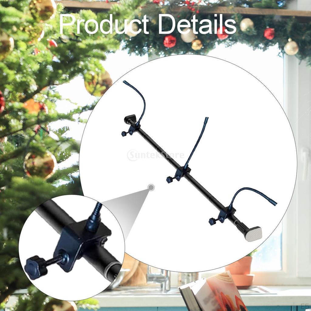 Adjustable Front Door Wreath Hanger for Garland Reusable Steel Frame Non-Slip No Suitable P