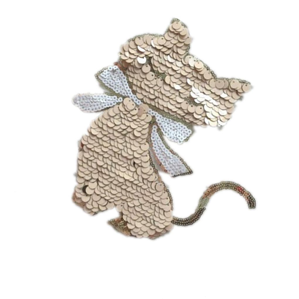 Мультяшный узор DIY блестки нашивки на одежду свитер аппликация ремесло костюм паста аксессуары