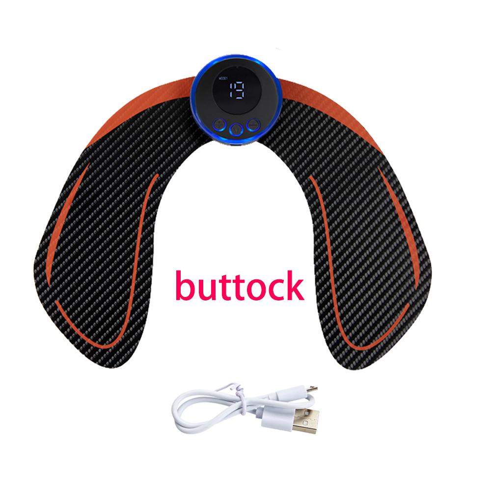 USB перезаряжаемый EMS стимулятор мышц, электрический массаж, облегчение боли, цифровой меридиан, массажер всего тела, фитнес