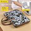Milooky Laptop Bag Handbag Suitable for Apple Pro 13, Huawei, Lenovo Xiaoxin Air 14-Inch Protective Case for Wome
